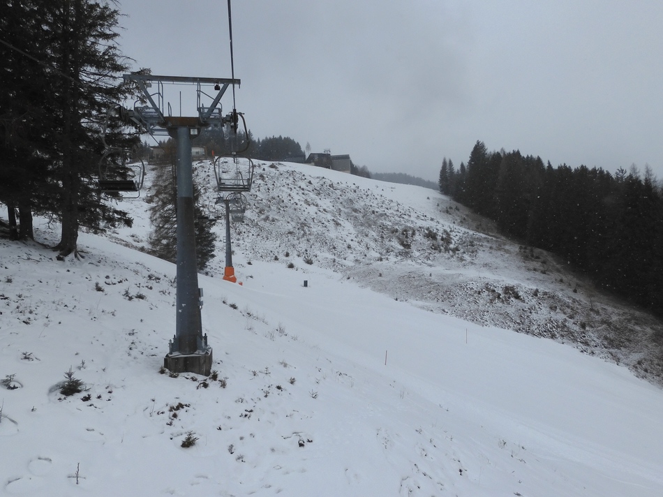 Bergfahrt mit der Kreuzbodenbahn