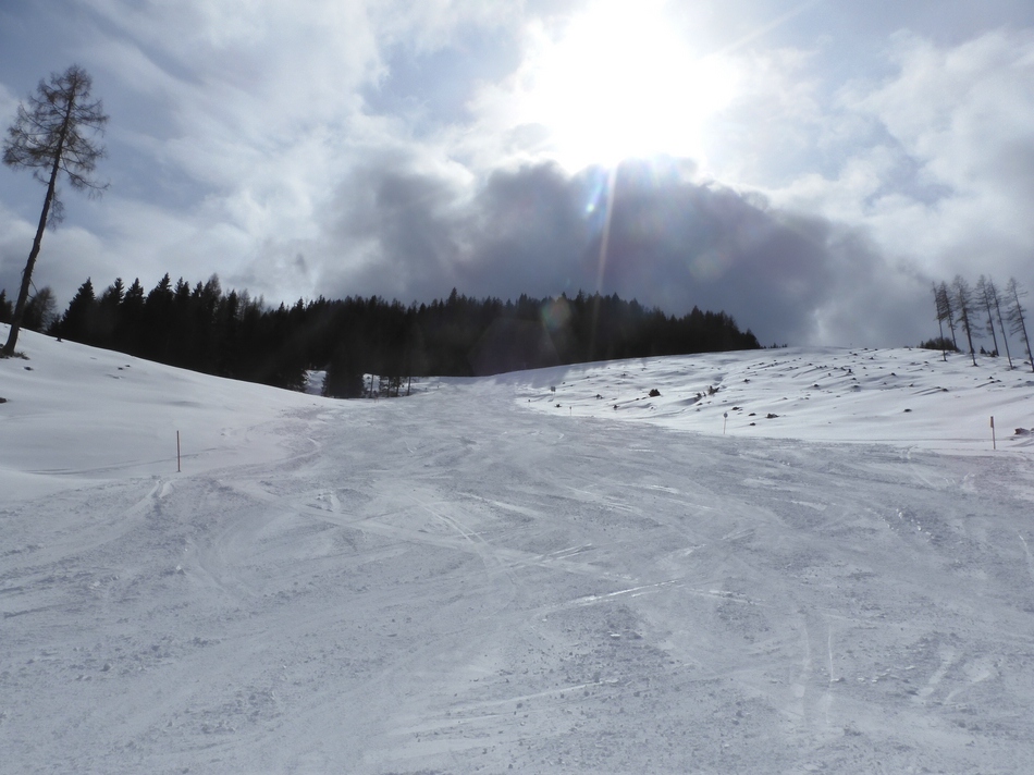 So gut war die Bodensicht den ganzen Tag nicht