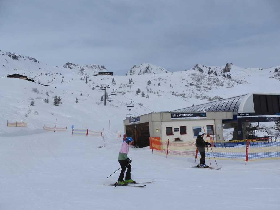 Bei der Talstation der 6KSB Weitmoser