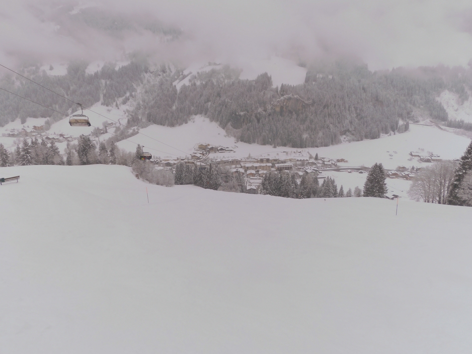 Nach einer Fahrt mit dem Panoramalink nähere ich mich Kleinarl.