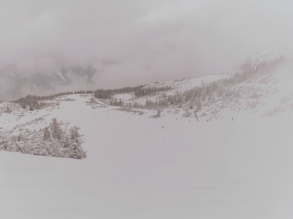 Mit der Talstation des Schepplifts Tauernkar ist nun der Punkt erreicht, der vom Ausgangspunkt am weitesten entfernt ist.