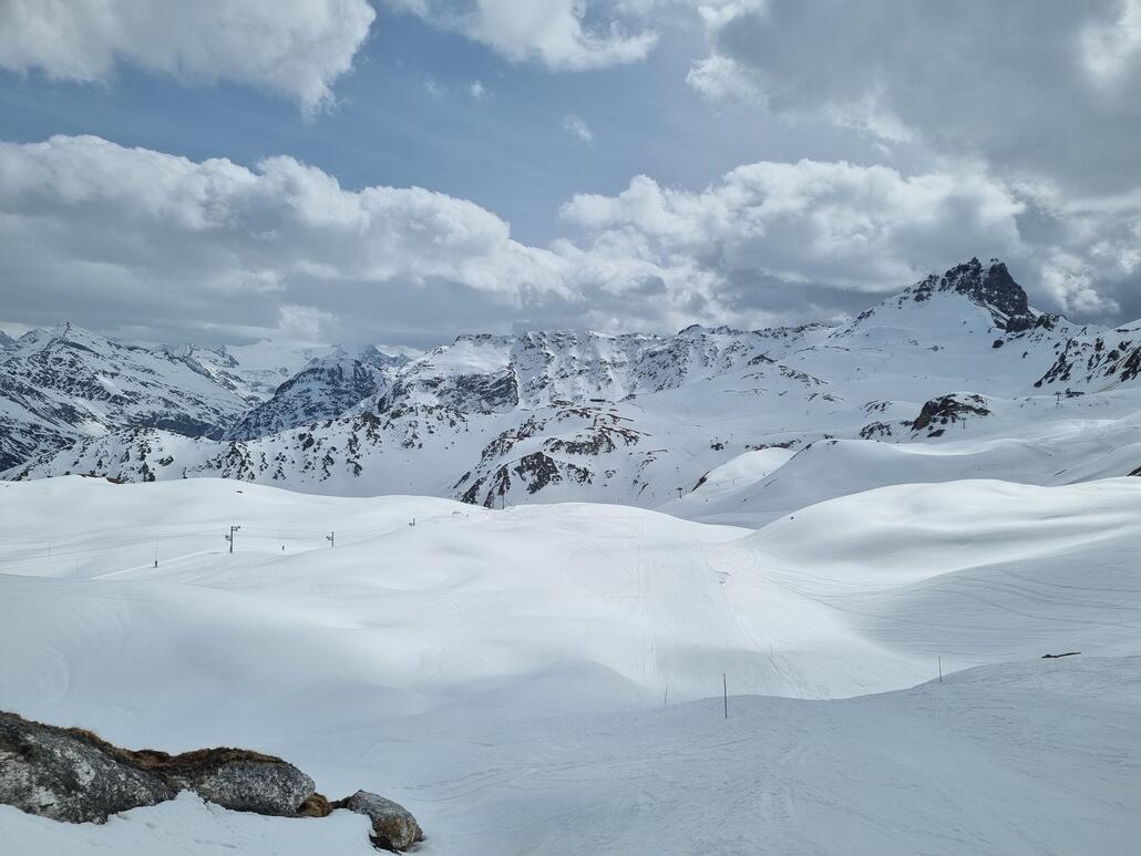Es war etwas wolkiger als die vergangenen Tage