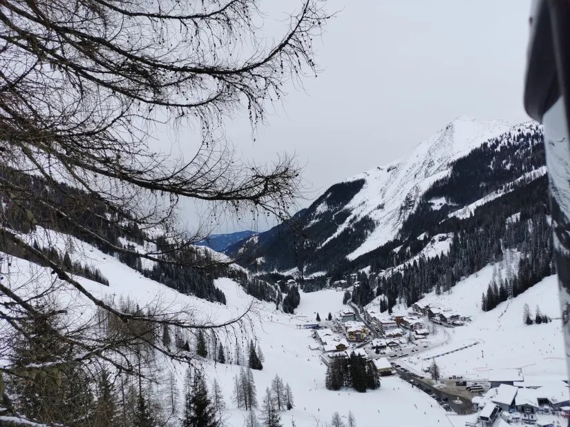 9. Schon in Zauchensee. Und natürlich, keine Frage, fahre ich auch Schwarzwandbahn.