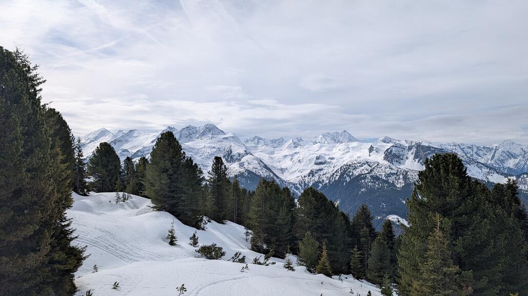 Die Sportabfahrt an der Karspitze ist oben super, unten aber nicht mehr wirklich