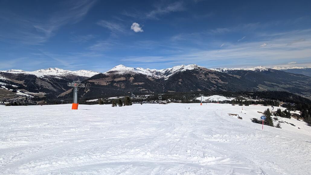Die Pisten hier an den Duxer Bahnen sind mit Abstand die besten heute! Hat den Tag nochmal gerettet!