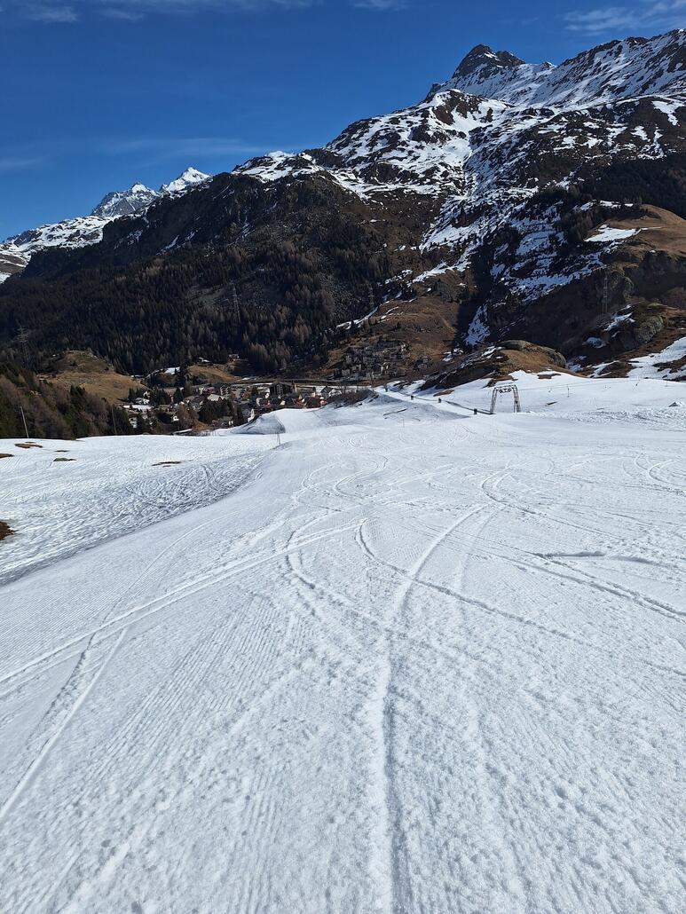 Blaue Piste 6b - Columban Unten