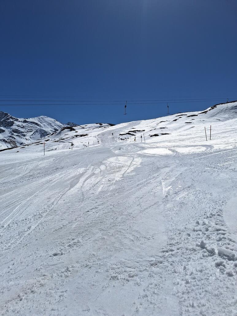 Blaue Piste 6a - Columban Oben