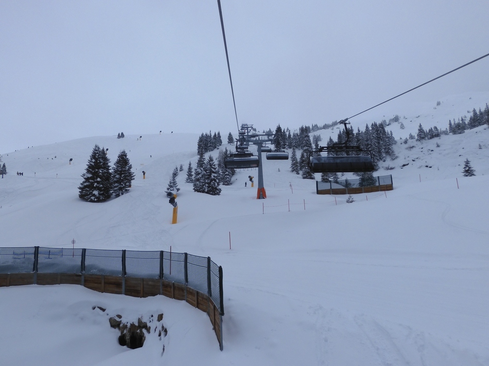 Bergfahrt mit dem Limberg 8er