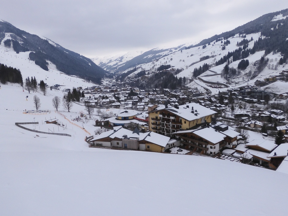 Also wieder hinunter ins Tal nach Hinterglemm