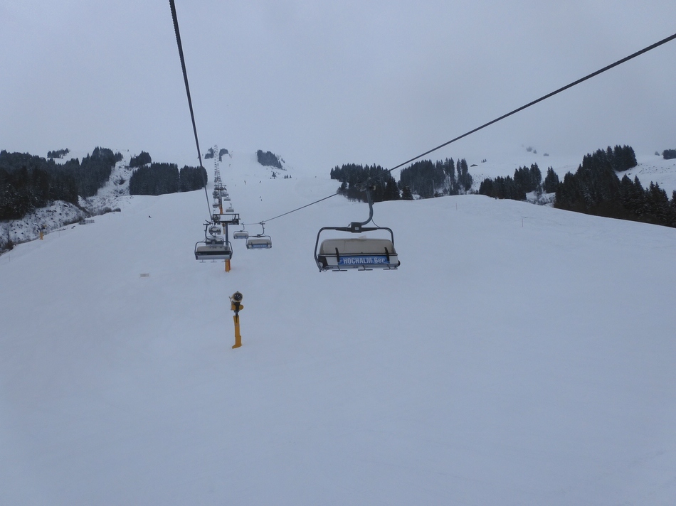 Bergfahrt mit dem Hochalm-6er