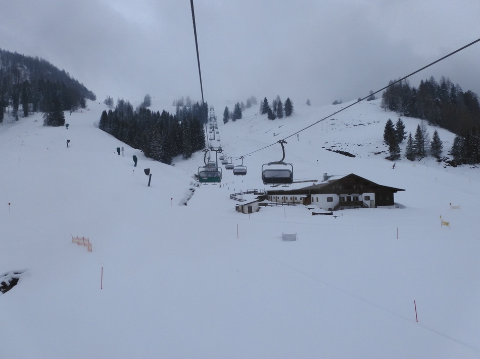 Bergfahrt mit der 4KSB Lärchfilzen