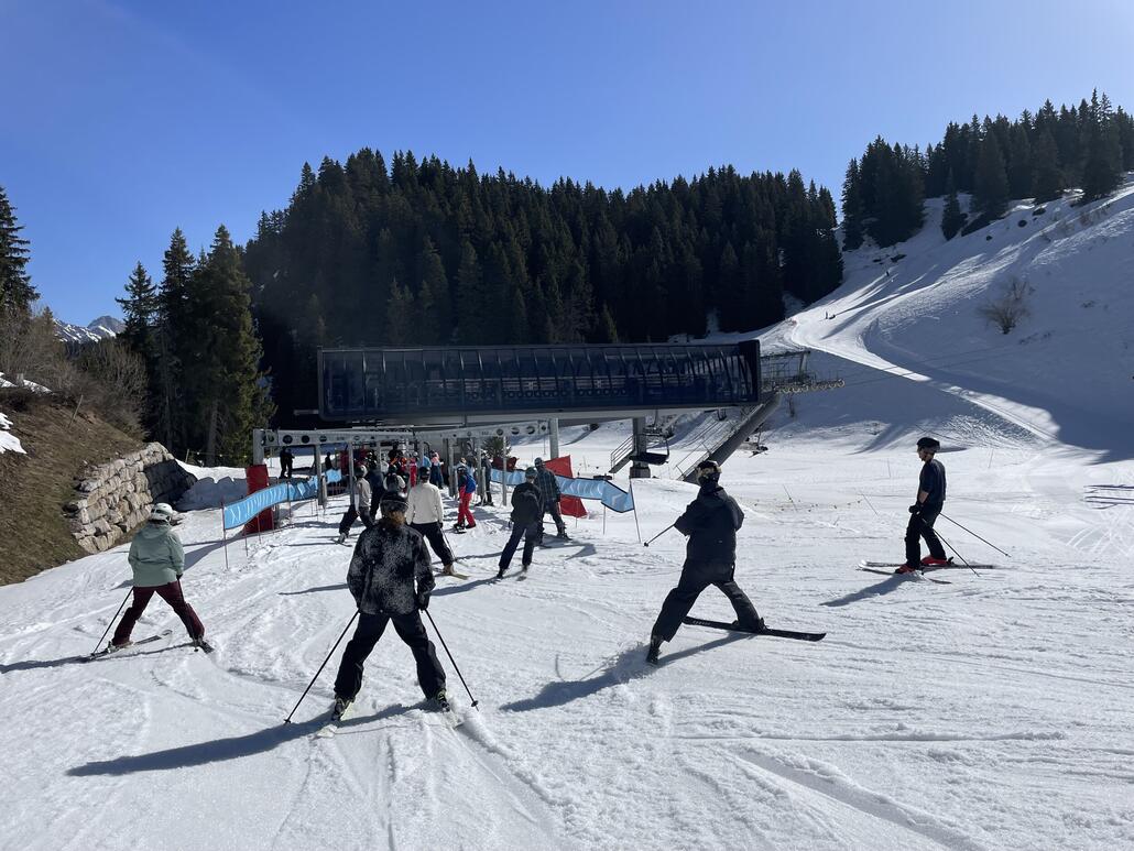 Am 8er Chaux Ronde hatte es doch einige Leute.