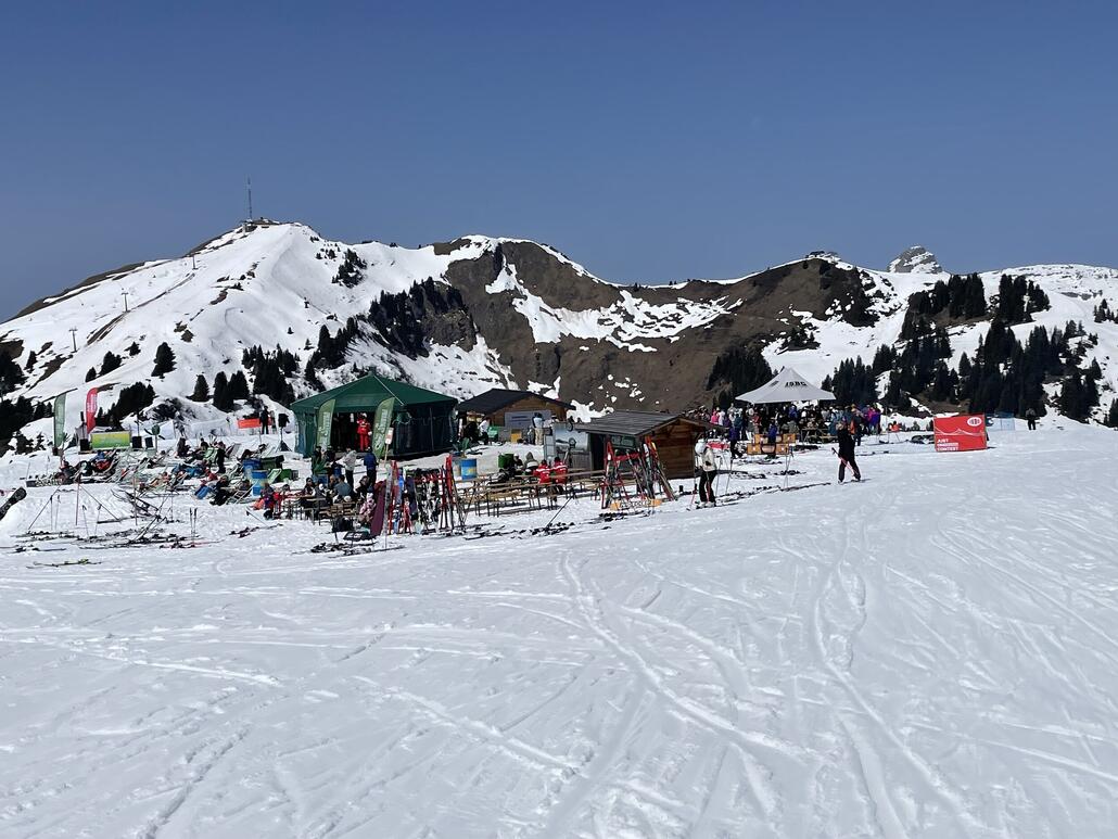 Die meisten bereits im Aprésski