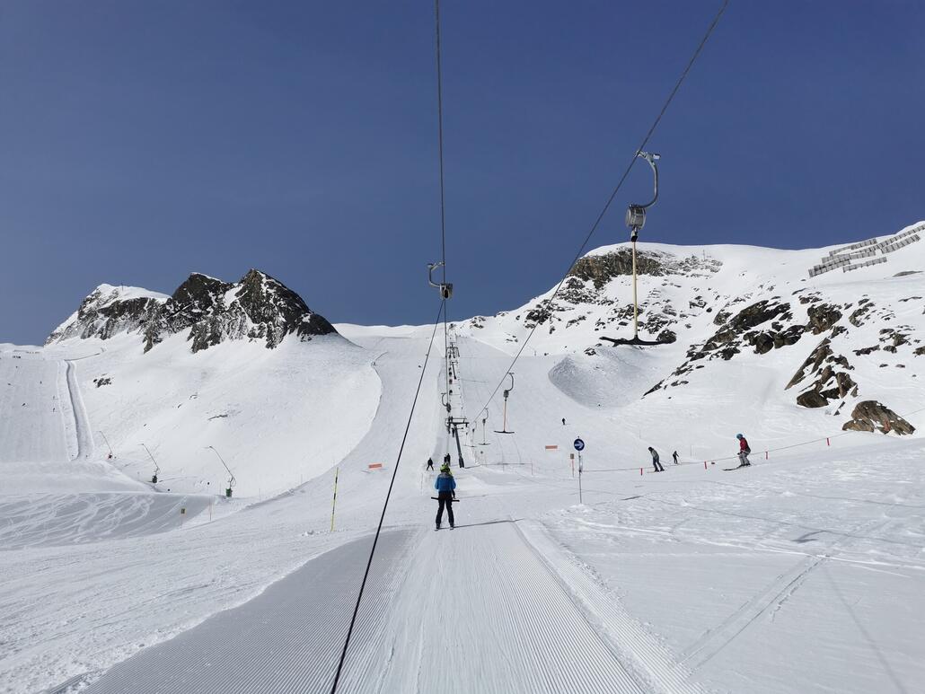 4. Maurerlift. Beste Piste des Tages.