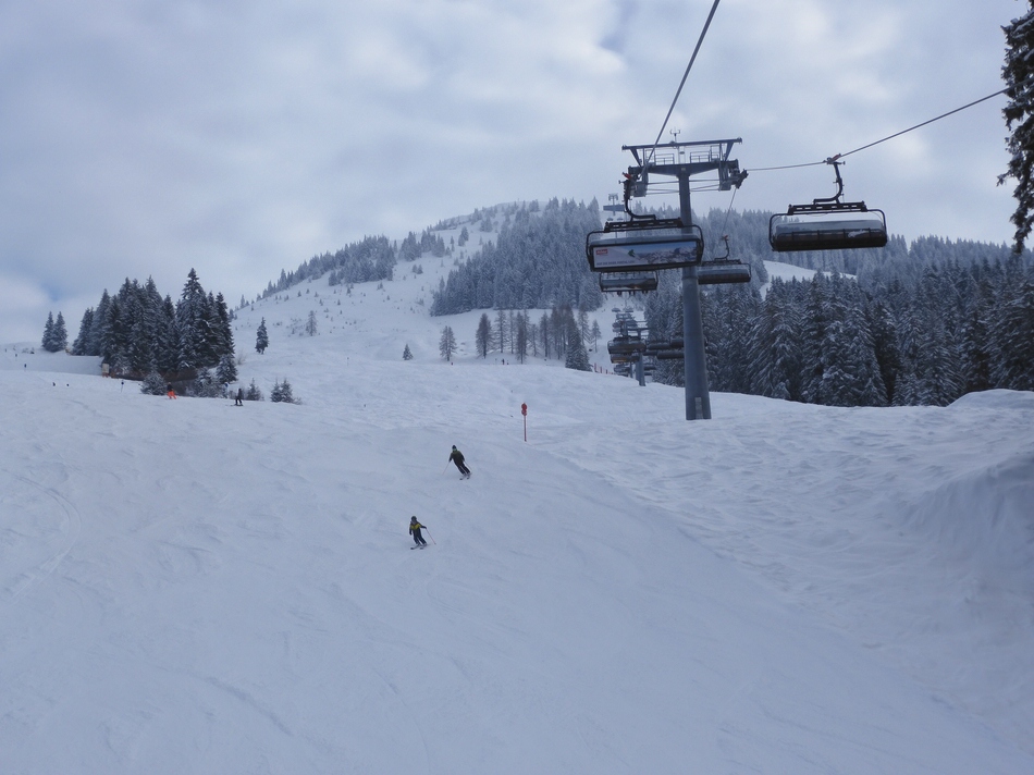 Bergfahrt mit der 8KSB Fleiding