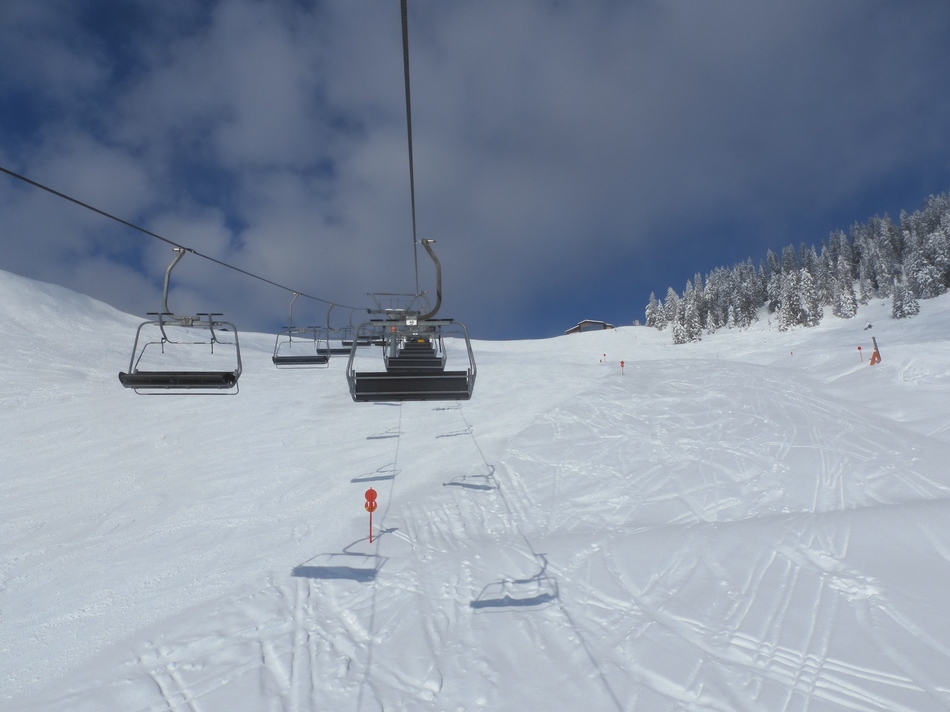 Bergfahrt mit der 4SB Talkaser