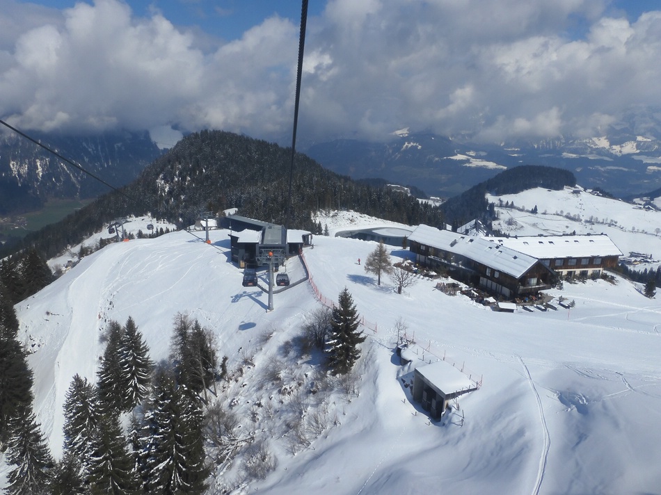 Salvistabahn nach der Mittelstation.