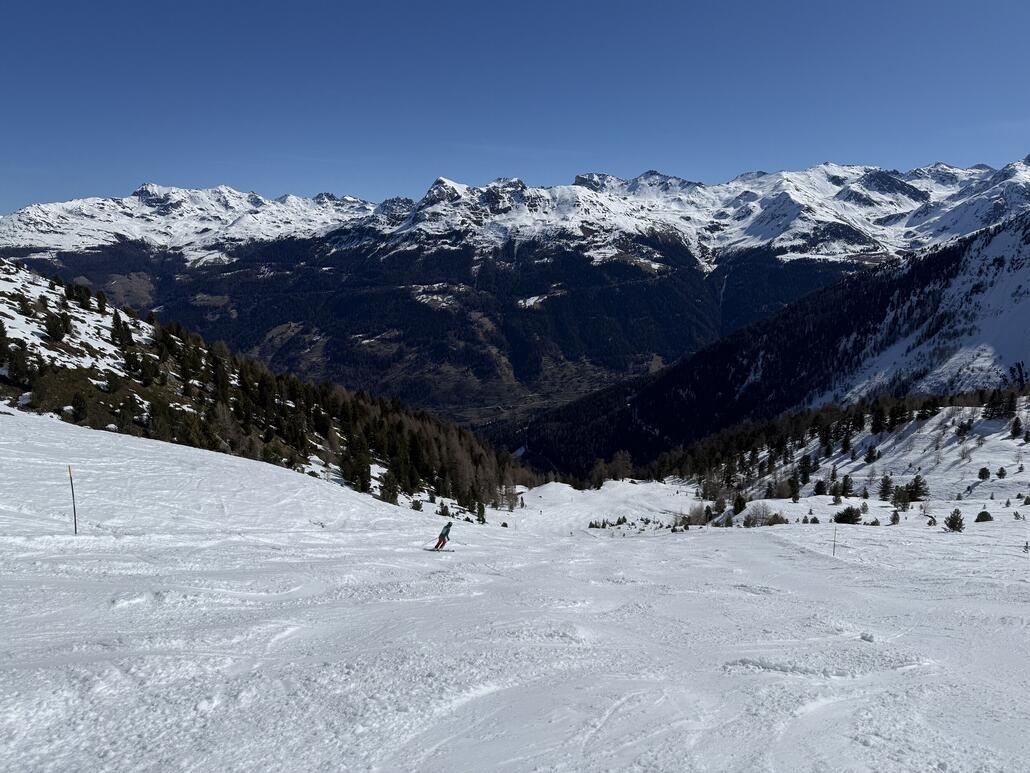 Nach der letzte Abzweig, ist die schwarze «Lona» dann aber nicht mehr präpariert.
