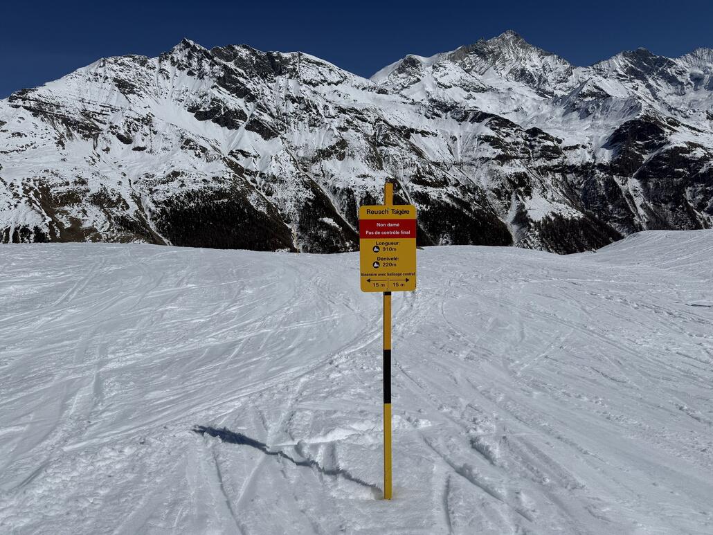 Wenn Piste fahren anstrengend ist, versuchen wir es mal mit einer Skiroute...