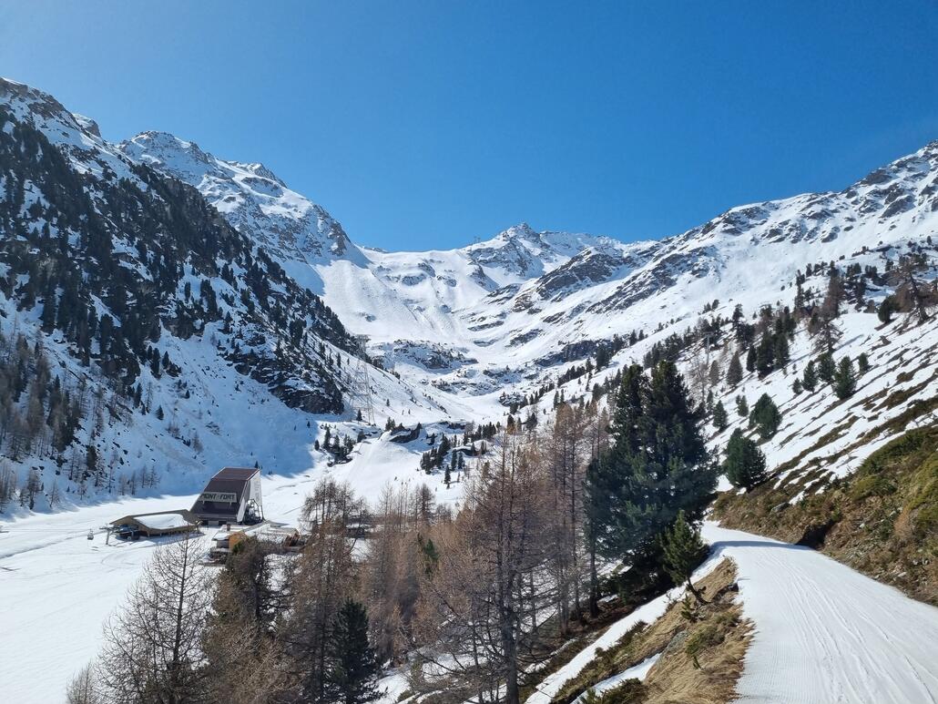 PB Richtung Mont Fort