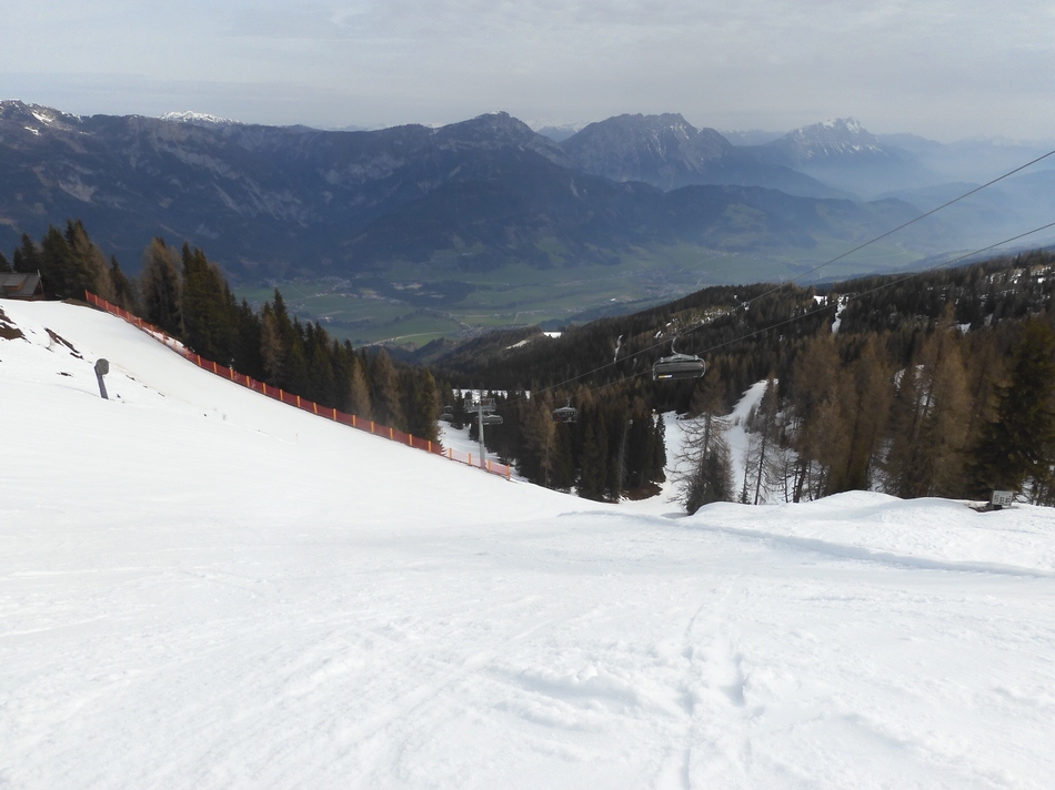 Bei der Bergstation Kaiblinggrat.