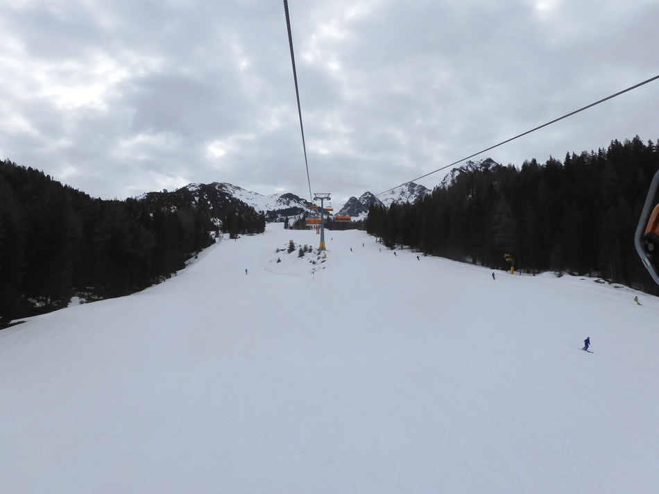 Bergfahrt mit dem Alm6er.