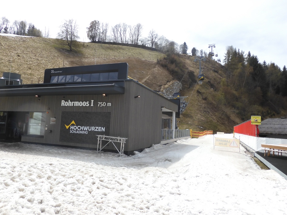 Die Gondelbahn Rohrmoos 1 ist schneller und komfortabler als die Vorgänger-DSB.
