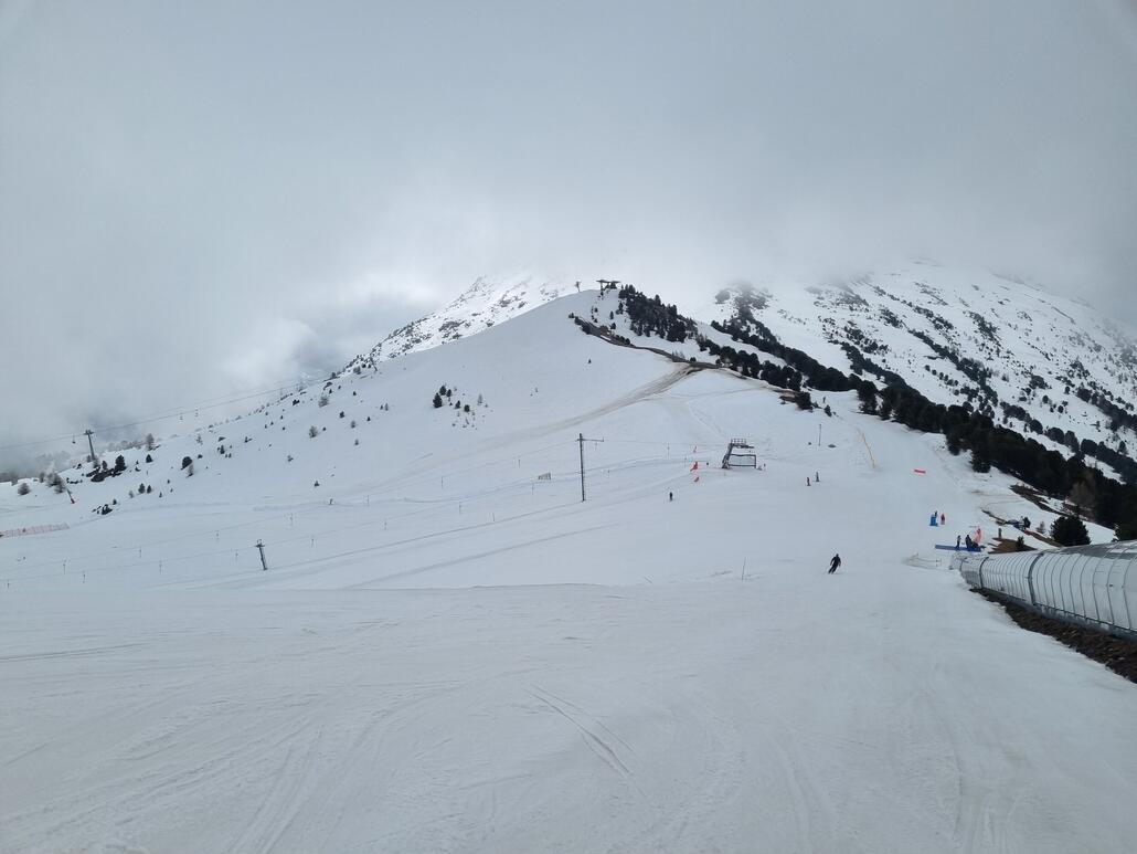 Anlagen sind noch alle geöffnet bis auf den linken (redundanten) Schlepper