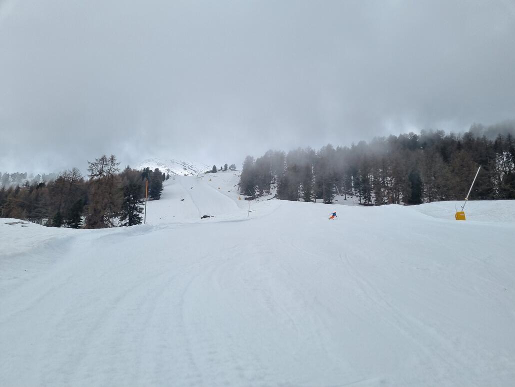 Schwarze am Tracuit und vor allem die Direktvariante am Mt Major sehr gut