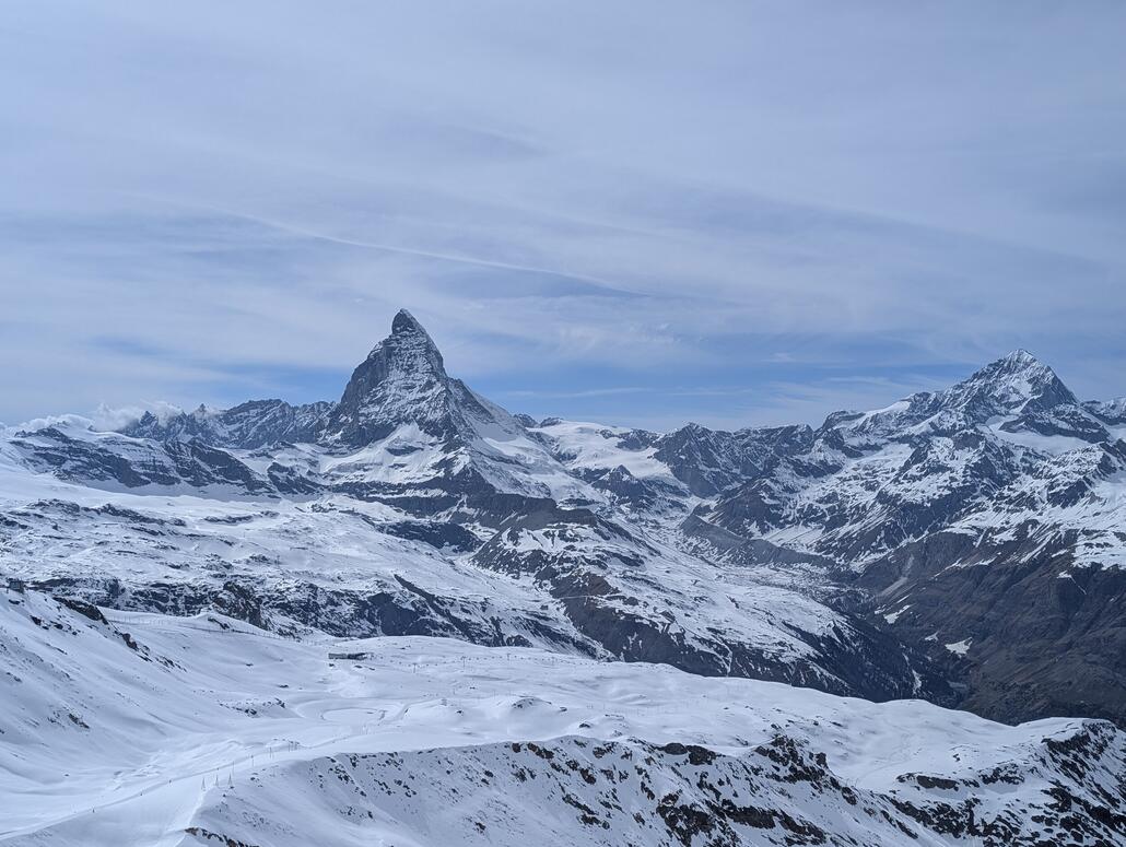 Matterhorn vom Gornergrat-Sektor aus gesehen