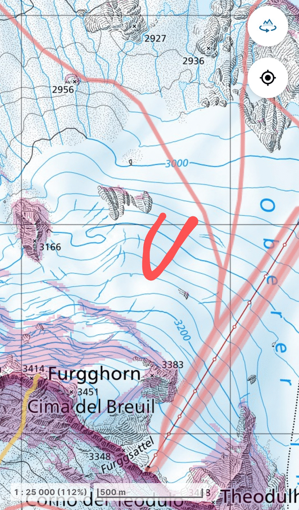 Quelle: swisstopo App