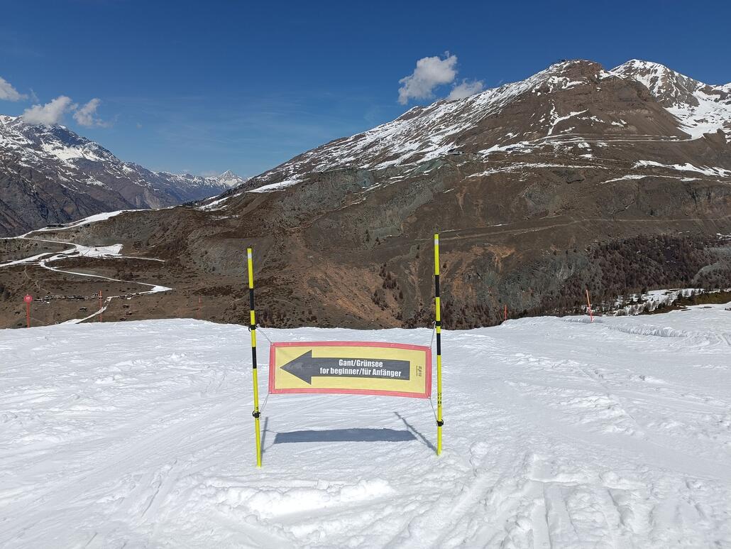 Bin grad verwirrt, was das für eine Alternativpiste wäre