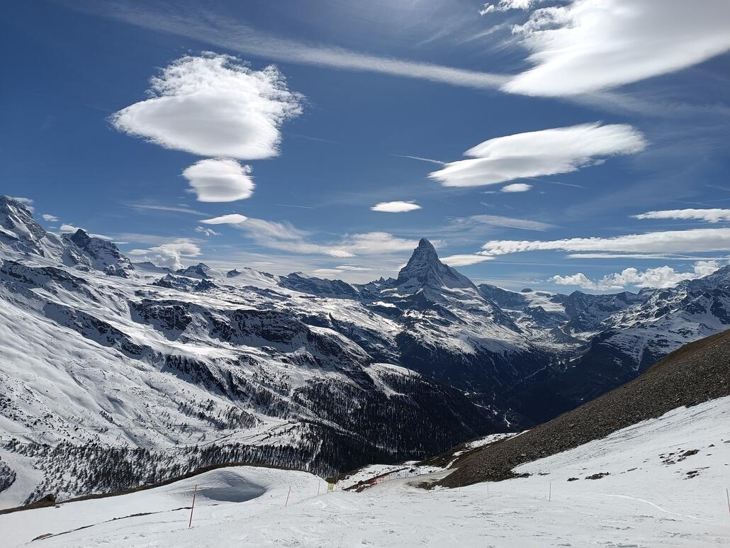 Diverse schöne Wolkenspiele