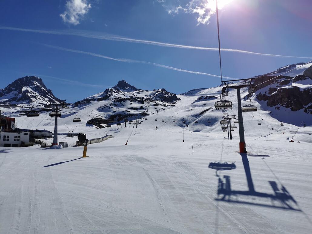 4. Idjochbahn. Gleich ganz hinauf.