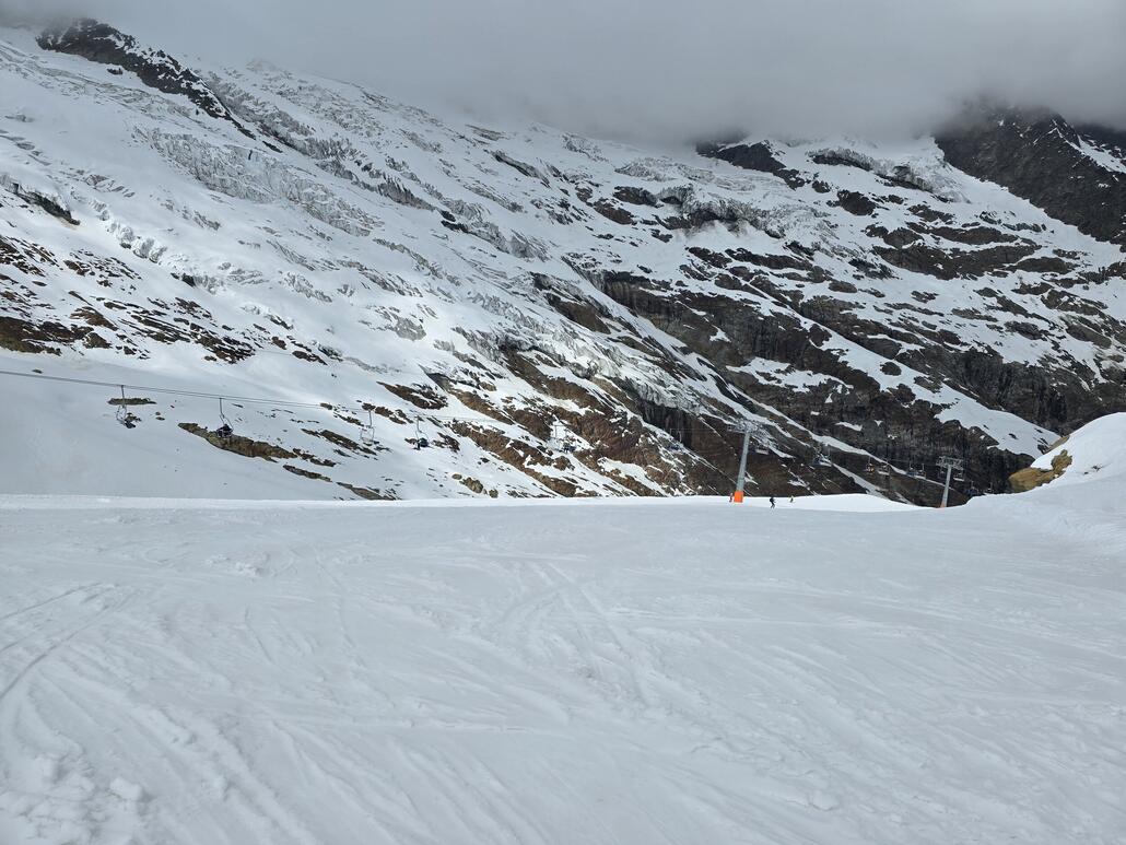 Auf Längfluh, so leer wie nur selten hier.