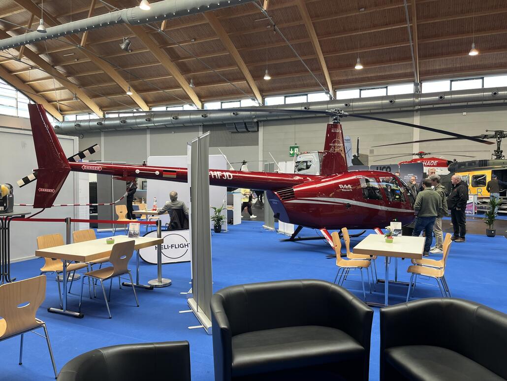 Die Helifans kommen auch auf ihre Kosten