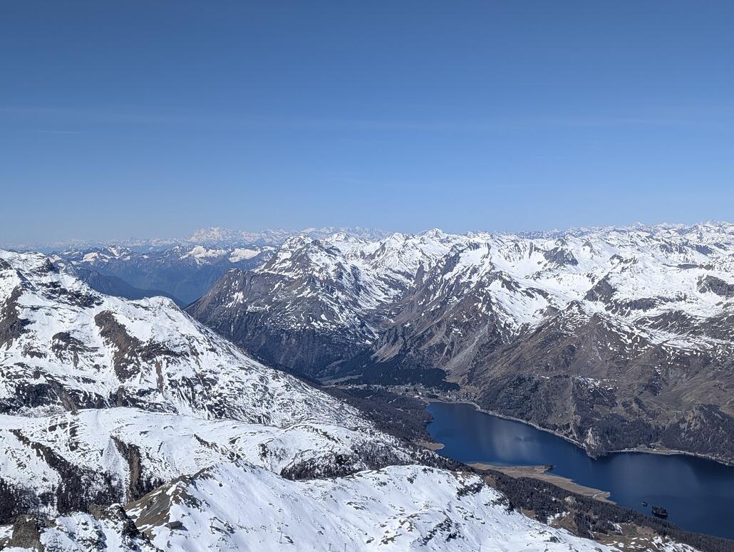 Gipfelblicke ins Bergell