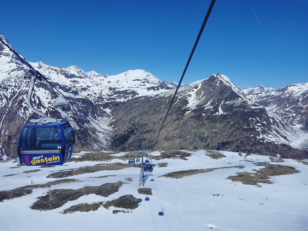 4. Durch die nordseitige Lage der Pisten hat es heute erst nach 12 Uhr aufgesulzt.