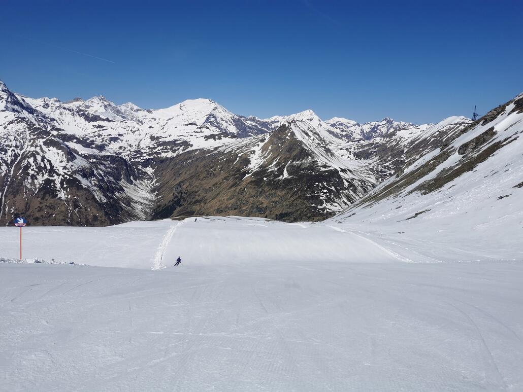 7. Perfekt gewalzt und wenig los.