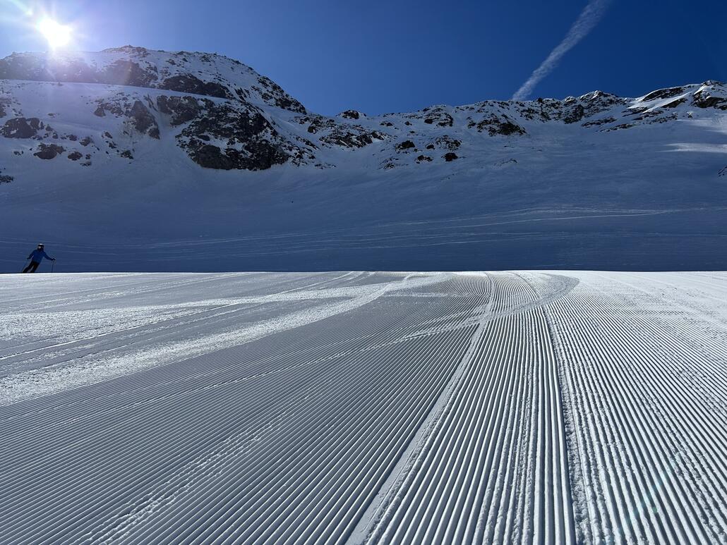 Den ganzen Tag Rillen..