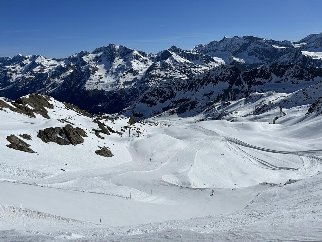 Auch hier gings lange gut und noch weniger los als im Rest des Gebiets