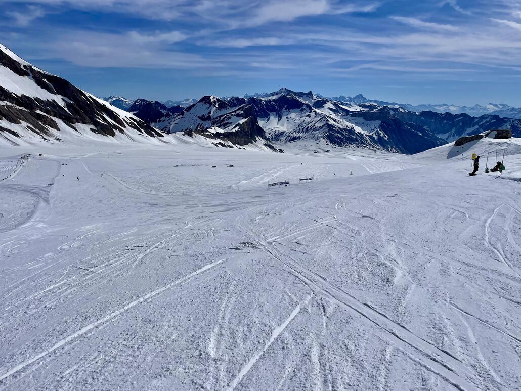 Schneequalität ist wirklich gut.