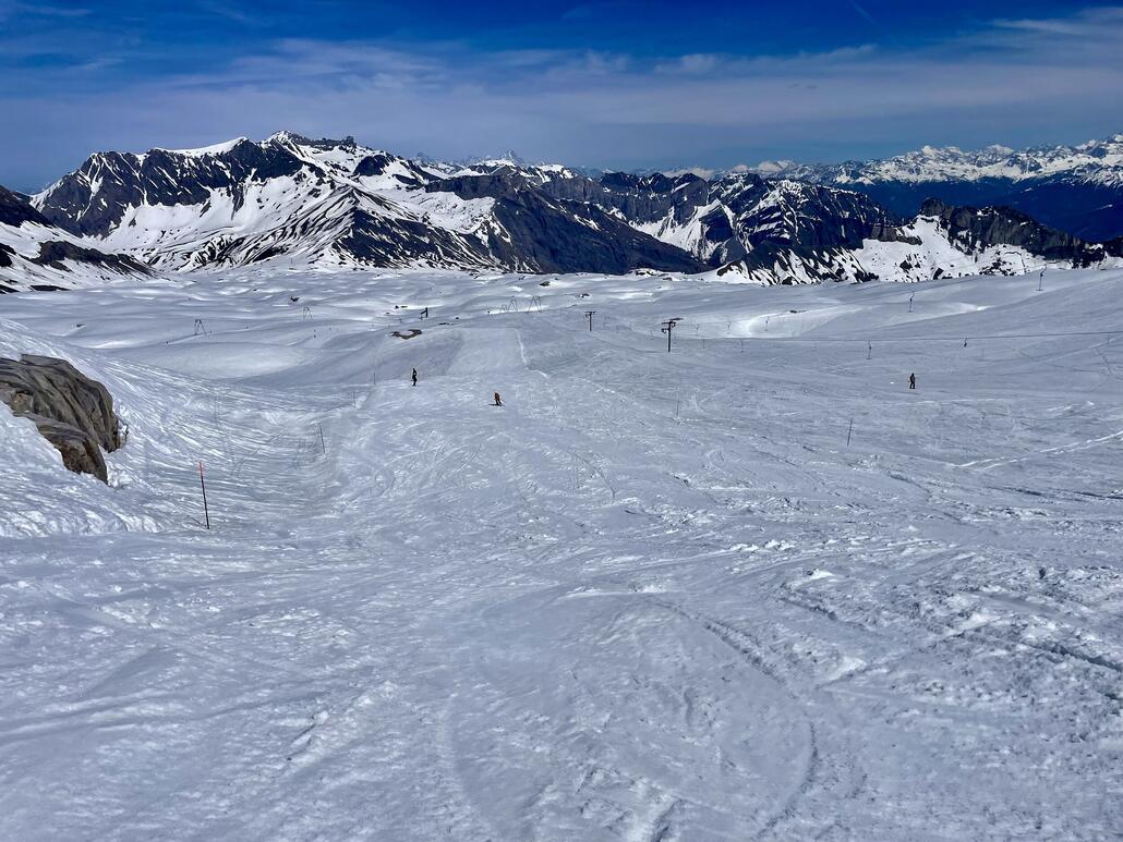 Auch oben wirds am Nachmittag teils sulzig.