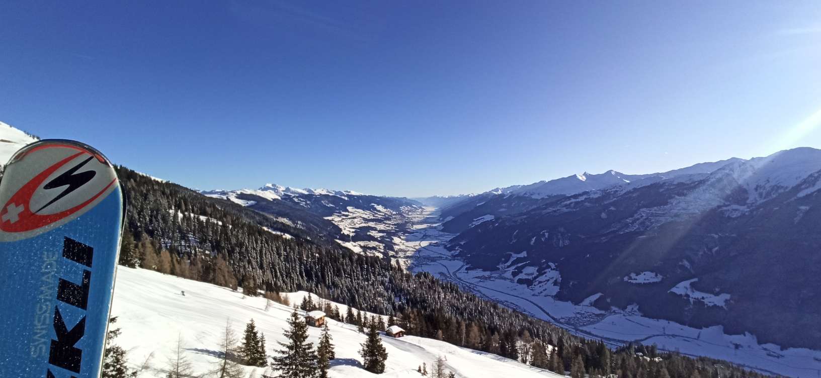 Erster Blick aus der Smaragdbahn