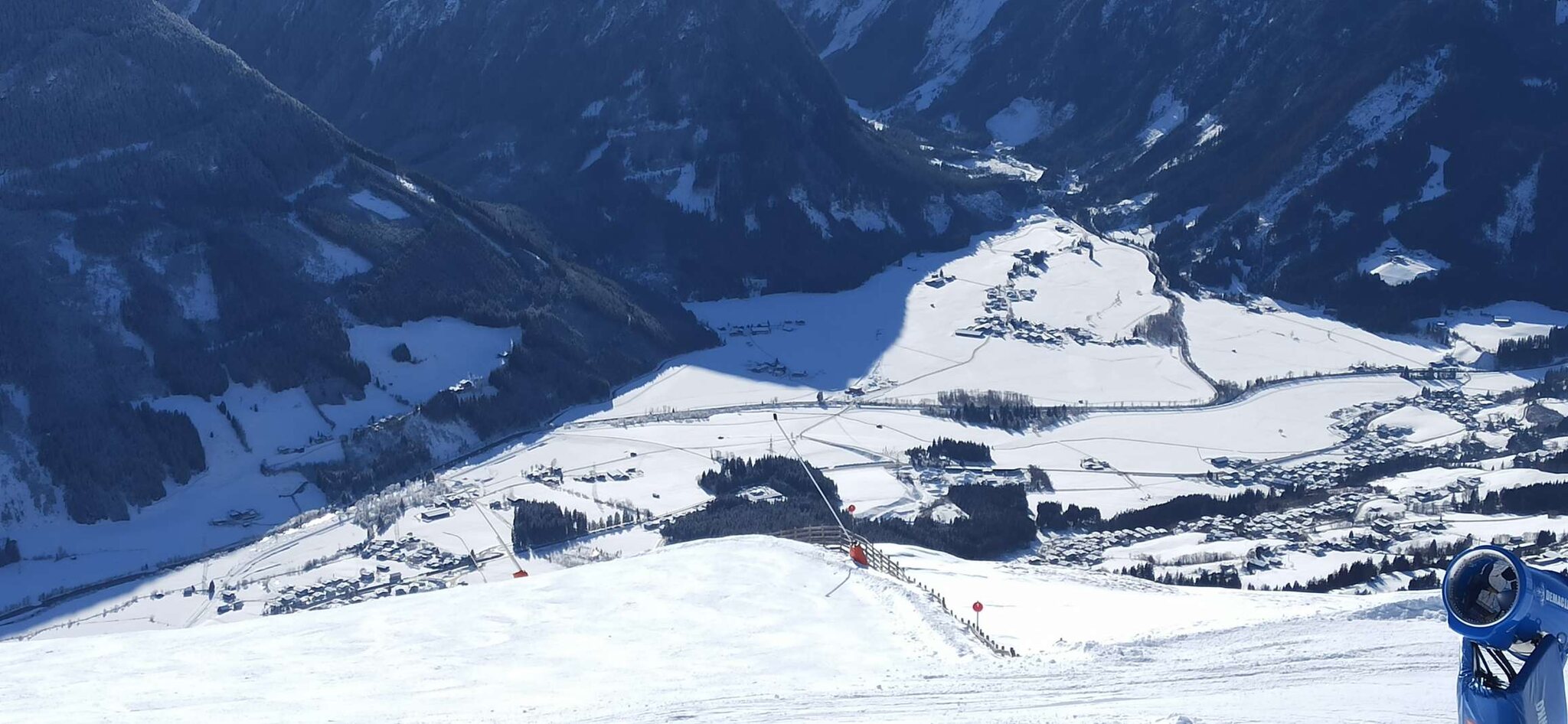 ...mit tollem Tiefblick