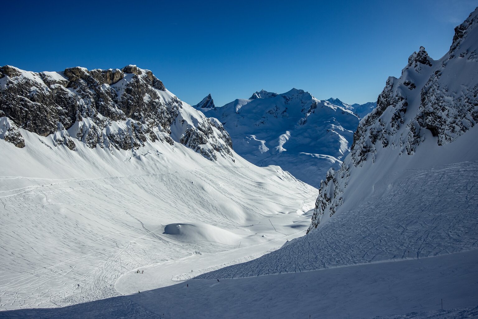 Eine der besten Pisten heute.
