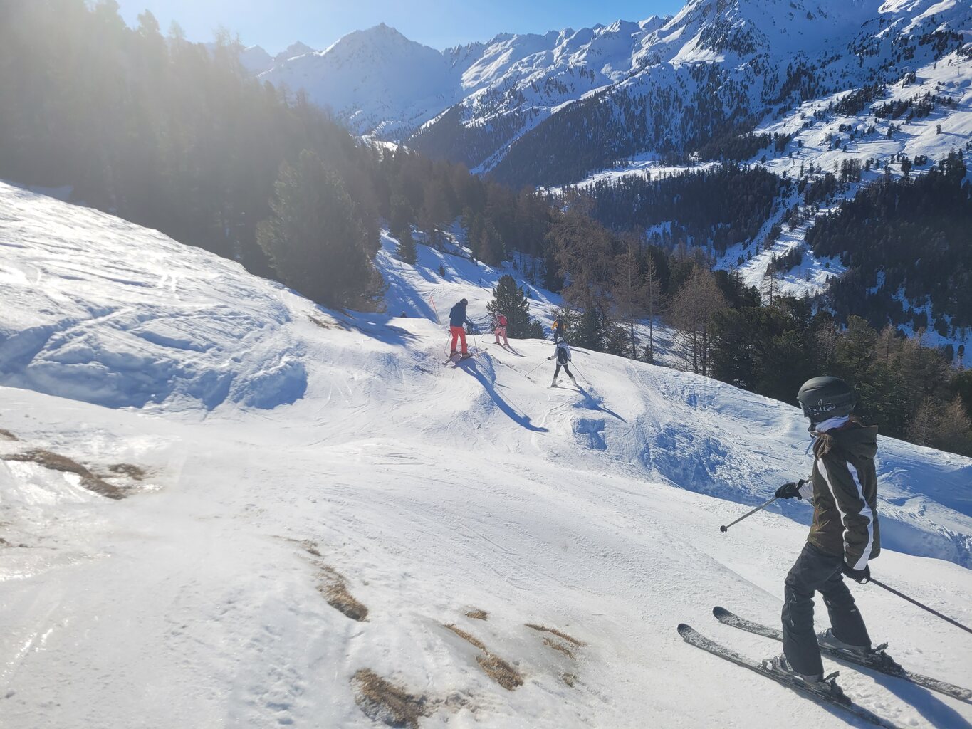 Ist jedoch absolut nicht massentauglich. Eisige Buckel, welch ein Genuss. Einge hatten arge Probleme