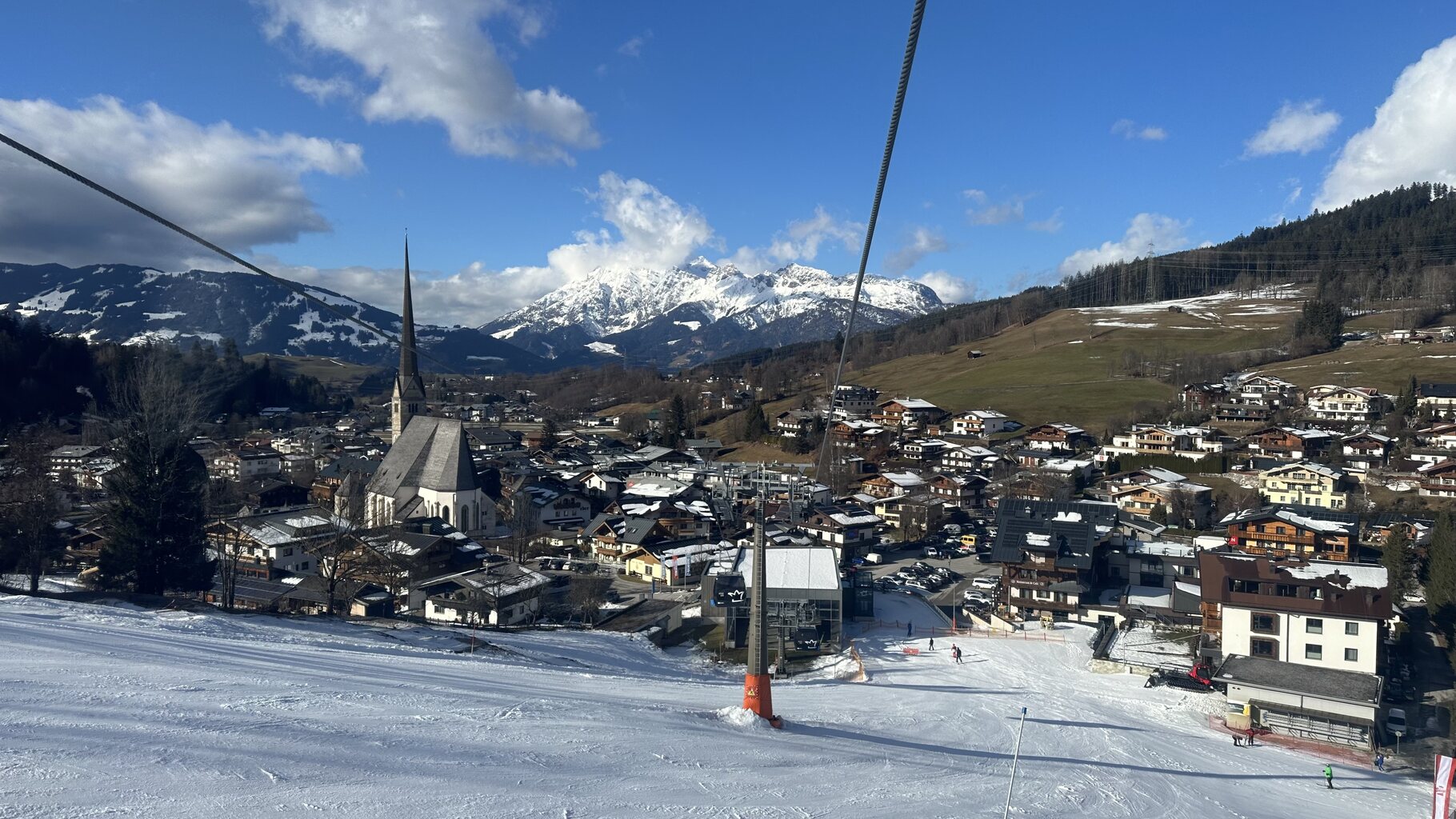 Blick auf Maria Alm