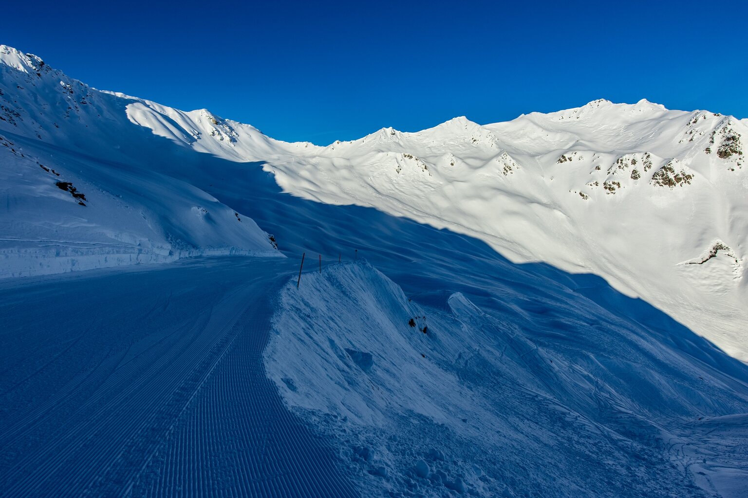 Wir fahren erstmal die 6 "Täli".