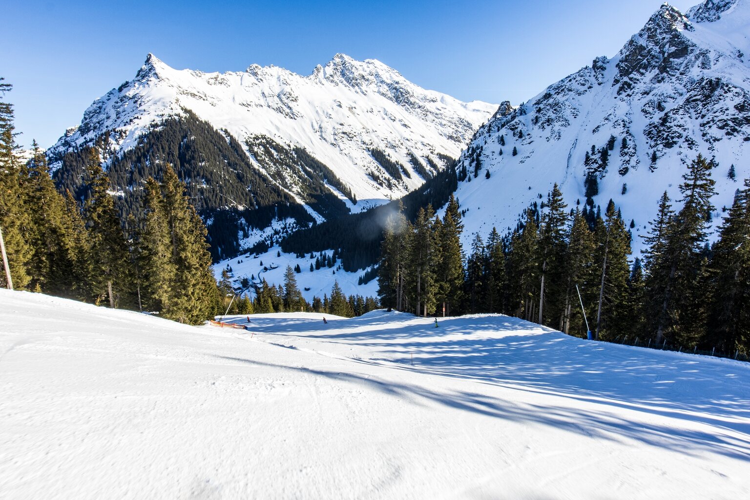 Die Talabfahrt 1 hat uns noch gefehlt, auch sehr schön.